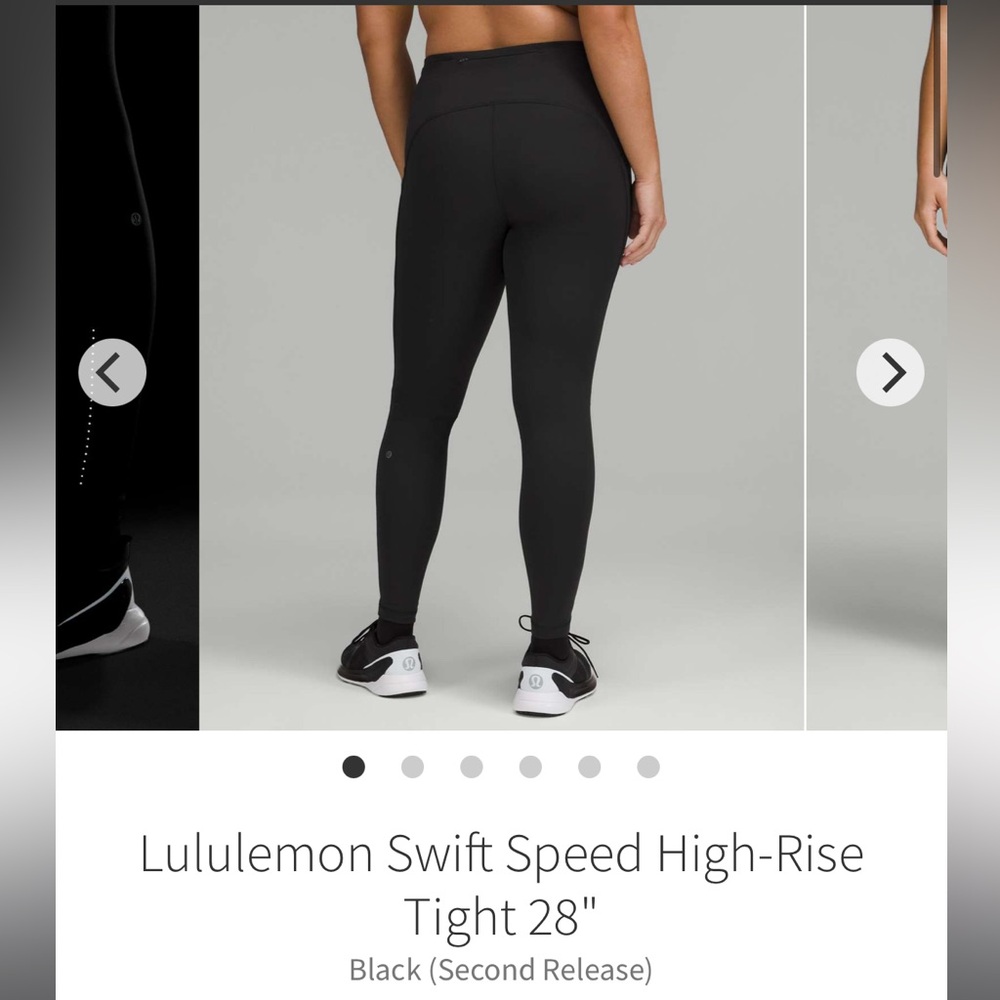 Lululemon Swift Speed High-Rise Tight 28"